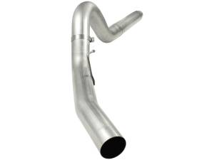 aFe - aFe MACHForce XP 5in DPF-Back Stainless Steel Exh Sys, No tip, Ford Diesel Trucks 08-10 V8-6.4L 49-43054 - Image 2