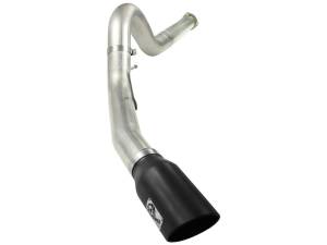 aFe - aFe MACHForce XP 5in DPF-Back Stainless Steel Exhaust , Blk, Ford Diesel Trucks 11-14 V8-6.7L td 49-43055-B - Image 2