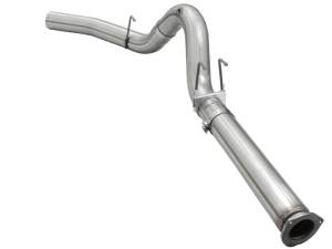 aFe - aFe MACHForce XP Exhaust 5in DPF-Back Stainless Steel Exhaust 2015 Ford Turbo Diesel V8 6.7L No Tip 49-43064 - Image 4