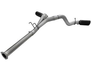 aFe - aFe Large Bore-HD DPF-Back Exhaust System Ford Diesel Trucks 11-14 V8-6.7L (td) 49-43065-B - Image 5