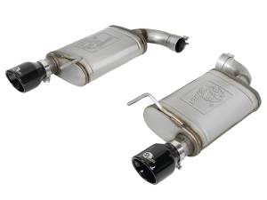 aFe - aFe MACH Force-Xp Axle-Back Exhaust System Ford Mustang GT 15-17 V8-5.0L 49-43105-B - Image 1