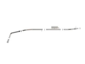 aFe - aFe Apollo GT Series 3in 409 SS Cat-Back Exhaust 19-20 Ford Ranger 2.3L w/ Polished Tips 49-43118-P - Image 7