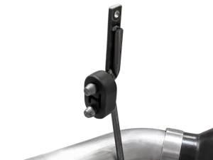 aFe - aFe Large Bore-HD 4in 409 Stainless Steel DPF-Back Exhaust w/Black Tip 15-16 Ford Diesel V8 Trucks 49-43122-B - Image 5
