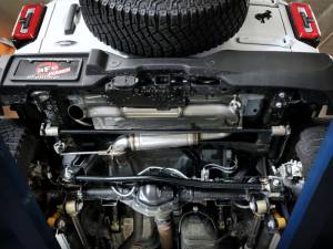 aFe - aFe 21-24 Ford Bronco Apollo GT Series 3 IN 409 Stainless Steel Hi-Tuck Axle-Back Exhaust 49-43147 - Image 2