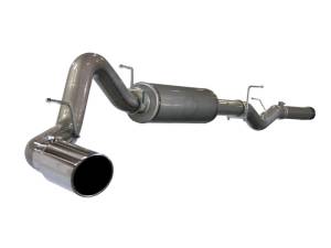 aFe - aFe MACHForce XP Exhausts Cat-Back SS-409 EXH CB GM Diesel Trucks 06-07 V8-6.6L (td) LLY/LBZ 49-44002 - Image 1