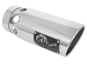 aFe - aFe Large Bore-HD 4in 409SS DPF-Back Exhaust System w/Polished Tips 20 GM Diesel Trucks V8-6.6L 49-44126-P - Image 5