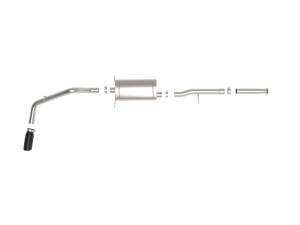 aFe - aFe Apollo GT Series Cat-Back Exhaust System GM Trucks 09-18 V6-4.3L/V8-4.8/5.3L- Black Tip 49-44136-B - Image 7