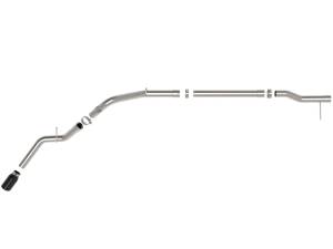 aFe - aFe 23-23 GM Trucks L6-3.0L (td) LZ0 Large Bore-HD 3 IN 409 SS Back Exhaust System w/Black Tip 49-44144-B - Image 6