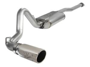 aFe - aFe MACHForce XP Exhausts Cat-Back SS-409 EXH CB Toyota Tacoma 05-13 V6-4.0L (Pol Tip) 49-46001-1P - Image 1