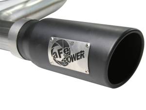 aFe - aFe MACHForce XP Exhaust Cat-Back SS-409 07-09 Toyota Tundra V8-5.7L w/ Black Tip 49-46006-B - Image 7