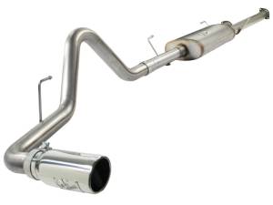 aFe - aFe MACHForce XP Exhausts Cat-Back SS-409 EXH CB Toyota Tundra 10-11 V8-5.7L 145.7 WB (pol tip) 49-46008 - Image 1