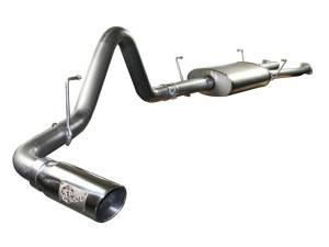 aFe - aFe MACHForce XP Exhausts Cat-Back SS-409 EXH CB Toyota Tundra 07-09 V8-4.7L (pol tip) 49-46009-P - Image 1