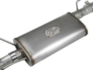 aFe - aFe MACHForce XP 2.5in 409SS Cat Back Exhaust w/ 304SS Polished Tip 05-13 Toyota Tacoma V6 4.0L 49-46013 - Image 4