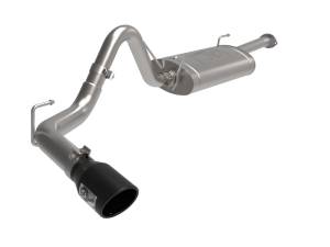 aFe - aFe 16-22 Toyota Tacoma Apollo GT Series 2.5in. - 3in. 409 SS Cat-Back Exhaust System w/ Black Tip 49-46063-B - Image 1