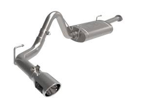 aFe - aFe 16-22 Toyota Tacoma Apollo GT Series 2.5in. - 3in. 409 SS Cat-Back Exhaust w/ Polished Tip 49-46063-P - Image 1