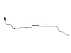 aFe - aFe 2024 Toyota Tacoma L4 2.4L Apollo Series 2.5-3in 409 SS Steel Cat-Back Exhaust w/Black Tips 49-46071-B - Image 3