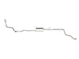 aFe - aFe 2024 Toyota Tacoma L4 2.4L Apollo Series 2.5-3in 409 SS Steel Cat-Back Exhaust w/Polished Tips 49-46071-P - Image 3