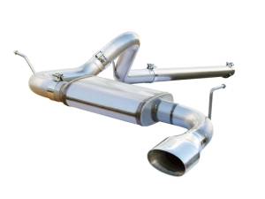 aFe MACHForce XP Exhausts Cat-Back SS-409 EXH CB Jeep Wrangler JK 07-11 V6-3.8L (2/4 dr) 49-46201
