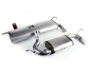 aFe - aFe MACHForce XP 07-17 Jeep Wrangler V6-3.6/3.8L 409 SS 2.5in Axle-Back Exhaust 49-46219 - Image 7