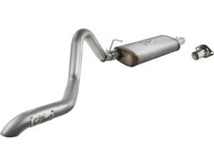 aFe MACHForce XP Exhausts Cat-Back SS-409 EXH CB Jeep Cherokee XJ 91-01 I6-4.0L HT - 2.5 In. 49-46225