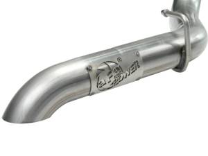 aFe - aFe MACHForce XP Exhaust Cat-Back SS-409 04-06 Jeep Wrangler TJ Unl L6 4.0L 2.5in Off-Road No Tip 49-46229 - Image 6