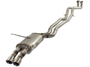 aFe - aFe MACH Force XP Exhaust Catback 409 SS 01-05 BMW 325i/ci & 330i/ci (E46) L6 2.5L/3.0L 49-46309 - Image 1