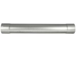 aFe - aFe MACHForce XP Exhausts Muffler Delete Aluminized 4 ID In/Out 8 Dia 49-91003 - Image 4