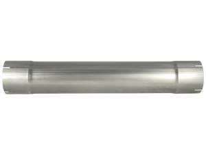 aFe - aFe Power MachForce XP Mufflers 5in T409 Stainless Steel Exhaust Muffler Delete Pipe 49-91041 - Image 4