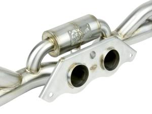 aFe - aFe Power MACHForce XP 304 Stainless Secondary Muffler Delete Pipe 14-19 Porsche 911 GT3 3.8L/4.0L 49C36434 - Image 2