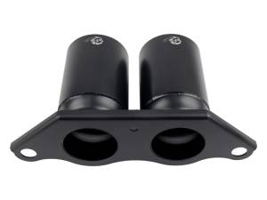 aFe - aFe Power Mach Force Xp 4in 304 SS Bolt-On Exhaust Tips Satin Black 14-19 Porsche 911 GT3 3.8L/4.0L 49C36435-B - Image 4