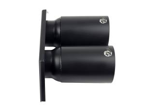 aFe - aFe Power Mach Force Xp 4in 304 SS Bolt-On Exhaust Tips Satin Black 14-19 Porsche 911 GT3 3.8L/4.0L 49C36435-B - Image 5