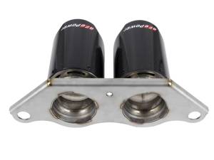 aFe - aFe Power Mach Force Xp 4in 304 SS Bolt-On Exhaust Tips Carbon Fiber 14-19 Porsche 911 GT3 3.8L/4.0L 49C36435-C - Image 3