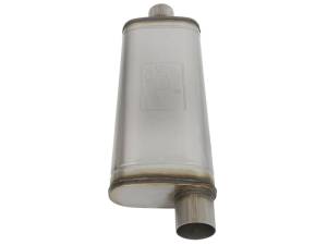 aFe - aFe MACHForce XP SS Muffler 3in Center Inlet / 3in Offset Outlet 22in L x 9in W x4in H Body 49M00017 - Image 4