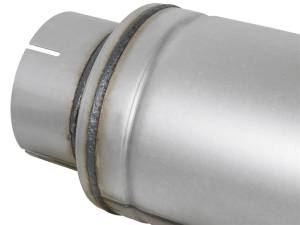 aFe - aFe ATLAS Aluminized Steel Muffler 5in Center/Center 24in L x 7in Diameter - Round Body 49M00023 - Image 4