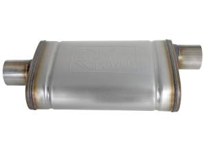 aFe - aFe MACH Force-Xp Muffler 2-1/2 IN ID Offset/Center x 9 IN W x 4 IN H x 14 IN L - Oval Body 49M00029 - Image 3