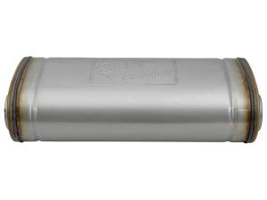 aFe - aFe MACH Force-Xp Muffler 2-1/2 IN ID Offset/Dual x 18 IN L x 8 IN W x 5 IN H - Oval Body 49M00033 - Image 2