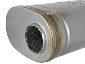 aFe - aFe MACH Force-Xp Muffler 2-1/2 IN ID Offset/Dual x 18 IN L x 8 IN W x 5 IN H - Oval Body 49M00033 - Image 4