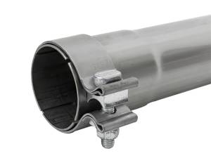 aFe - aFe MACH Force-Xp 409 SS Muffler Pipe 2.5in. Inlet/Outlet / 14in. Body / 20in. Length 49M00035 - Image 4