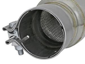 aFe - aFe MACH Force-Xp Resonator 2-1/2 IN Inlet/Outlet x 4 IN Dia. x 12 IN Body x 15 IN Overall Length 49M10003 - Image 5