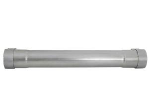 aFe - aFe MACH Force-Xp Resonator Delete Pipe 3 IN Inlet/Outlet x 3 IN Dia. x 19 IN Overall L w/ Clamps 49M10010 - Image 3