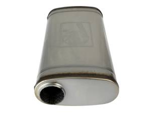 aFe - aFe MACH Force XP 304 Stainless Steel Muffler 2.5in Center/Offset 18in L x 9in W x 4in H 49M30019 - Image 3