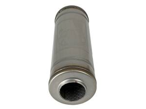 aFe - aFe MACH Force-Xp Muffler 2-1/2 IN ID Center/Center x 9 IN Dia. x 14 IN L - Round Body 49M30045 - Image 3