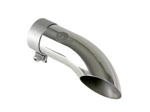 aFe - aFe MACH Force-Xp 304 Stainless Steel Clamp-on 2.5in Exhaust Tip - Polished 49T25254-P09 - Image 1