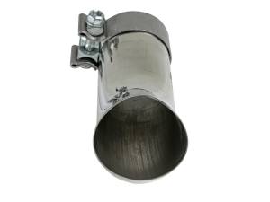 aFe - aFe MACH Force-Xp 304 Stainless Steel Clamp-on 2.5in Exhaust Tip - Polished 49T25254-P09 - Image 4