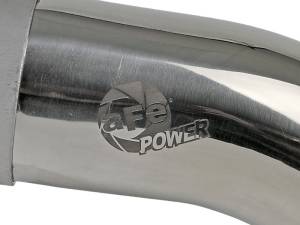 aFe - aFe MACH Force-Xp 304 Stainless Steel Clamp-on 2.5in Exhaust Tip - Polished 49T25254-P09 - Image 5