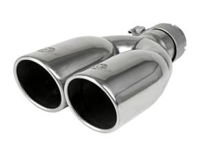 aFe - aFe MACH Force-Xp Universal Exhaust Tip 2-1/2 IN Inlet x 3-1/2 IN Outlet X 12 IN L 49T25374-P12 - Image 1