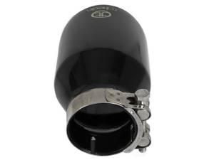 aFe - aFe Takeda Universal Exhaust Tip 2-1/2 IN Inlet x 4 IN Outlet x 6 IN L- Black 49T25404-B061 - Image 5
