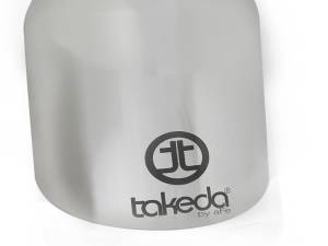 aFe - aFe Takeda Universal Exhaust Tip 2-1/2 IN Inlet x 4 IN Outlet x 6 IN L- Polished 49T25404-P061 - Image 2