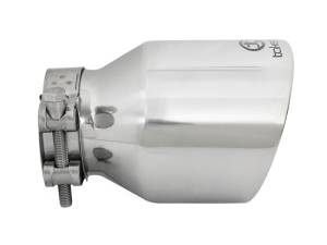 aFe - aFe Takeda Universal Exhaust Tip 2-1/2 IN Inlet x 4 IN Outlet x 6 IN L- Polished 49T25404-P061 - Image 3