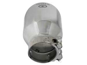 aFe - aFe Takeda Universal Exhaust Tip 2-1/2 IN Inlet x 4 IN Outlet x 6 IN L- Polished 49T25404-P061 - Image 5